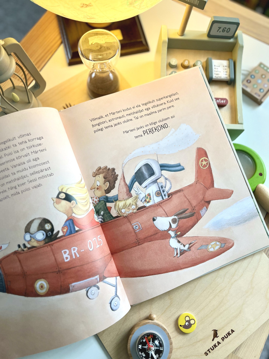 Lasteraamat „Superasjad“ – inspireeriv lugu sellest, mis teeb elu eriliseks.