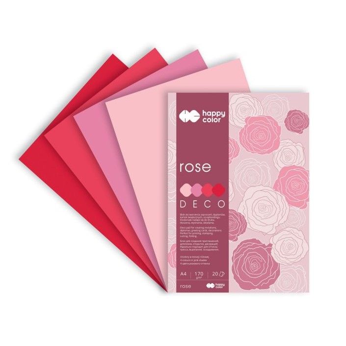 Suviste toonidega värviliste disainpaberite segupakk.