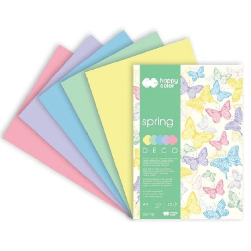 Pastelsete värviliste disainpaberite segupakk.