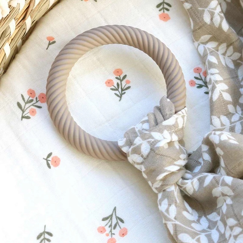 Silikoonist närimisrõngad – ideaalne valu ja sügeluse leevendamiseks beebide igemetele.