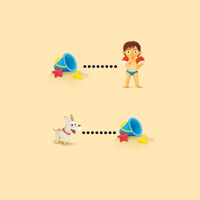 Kaasaskantav Magnetreisimäng „Rannapuhkus“ – loogikamäng, mis arendab probleemilahendust ja ruumilist mõtlemist.