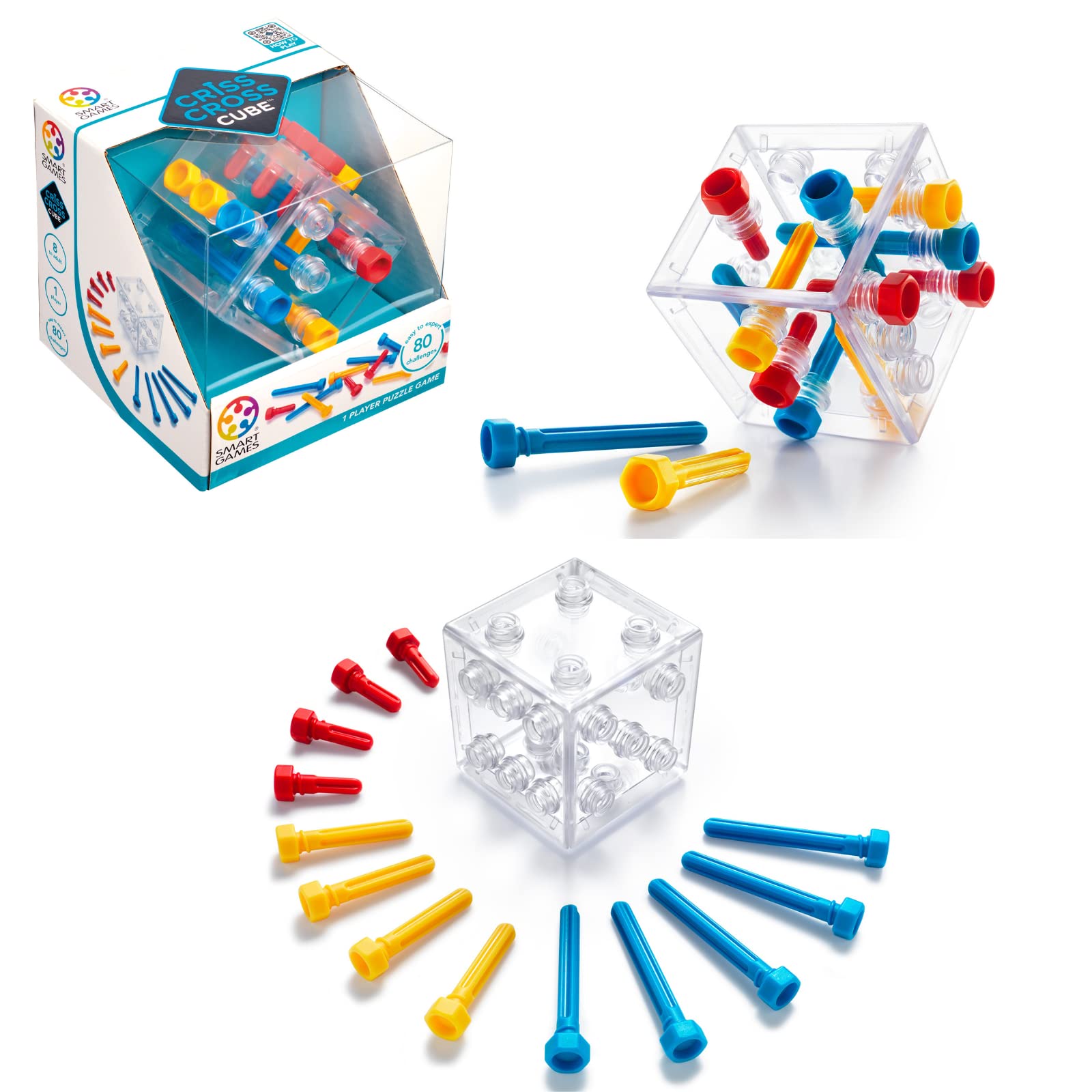 3D loogikamäng „Risti-Rästi Kuubik“ – lahenda keerulisi pusleülesandeid.“– arendab loogikat ja planeerimisoskust.