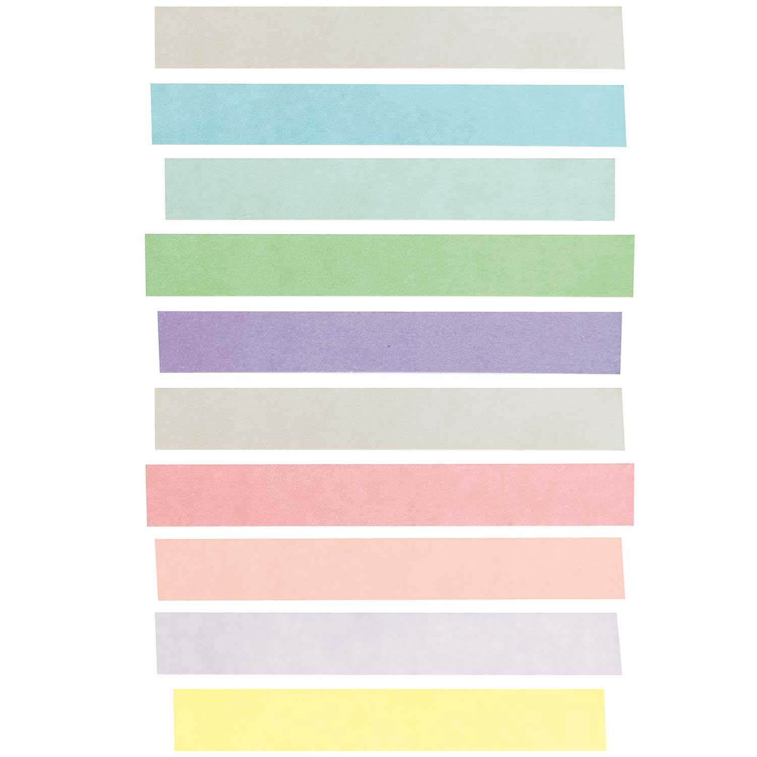 washi kleeplintide komplekt pastelsed värvitoonid.
