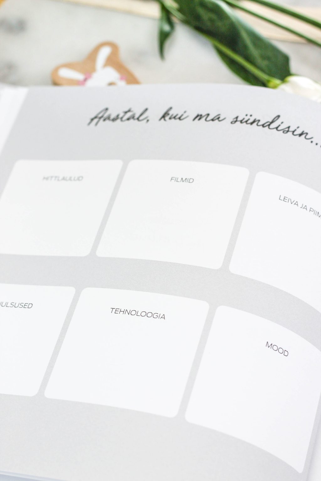 Beebiraamat „Minu Esimesed Aastad“ – täidetav mälestusteraamat lapse esimeste hetkede jäädvustamiseks