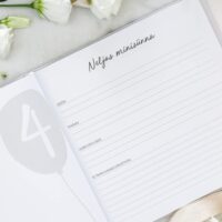 Beebiraamat „Minu Esimesed Aastad“ – täidetav mälestusteraamat lapse esimeste hetkede jäädvustamiseks