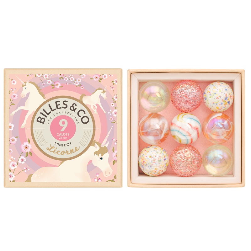 Billes & CO käsitsi valmistatud klaaskuulid ja marmorkuulid