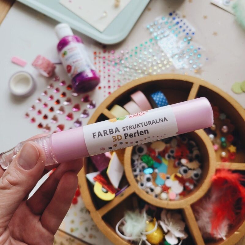 3D sädelev struktuurvärv, roosa