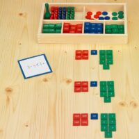 Montessori märgimäng – matemaatika õppimise komplekt lastele