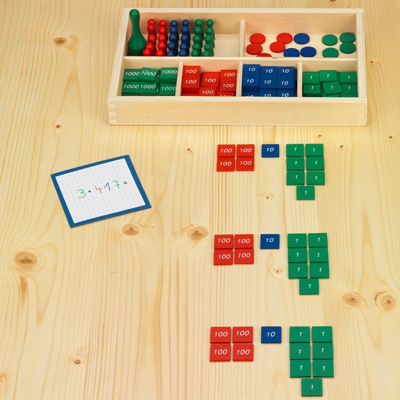 Montessori märgimäng – matemaatika õppimise komplekt lastele