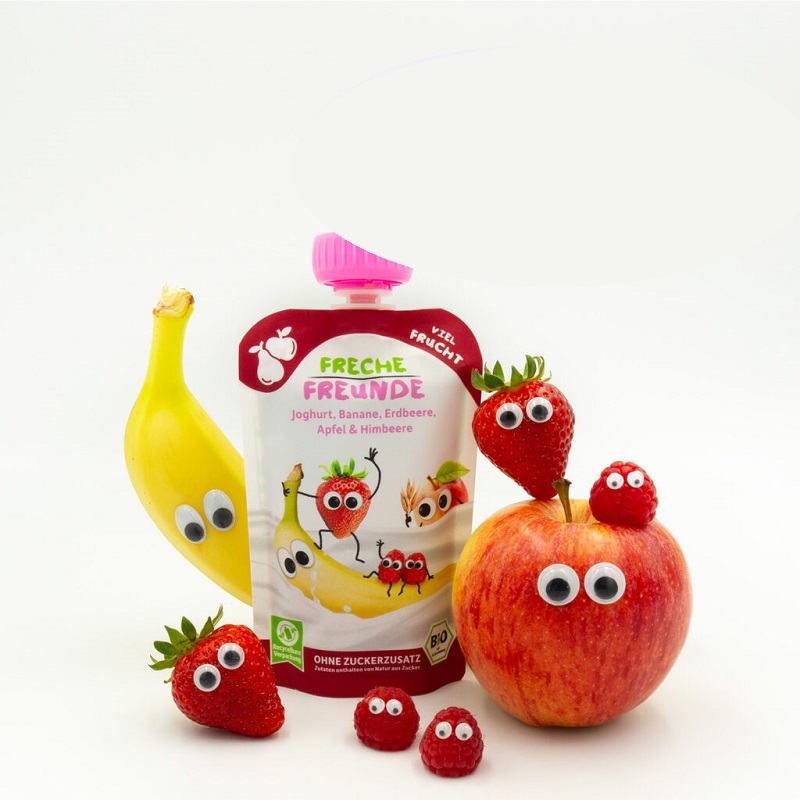 Ilma lisatud suhkruta tervislikumad toidutuubid ja püreed lastele.