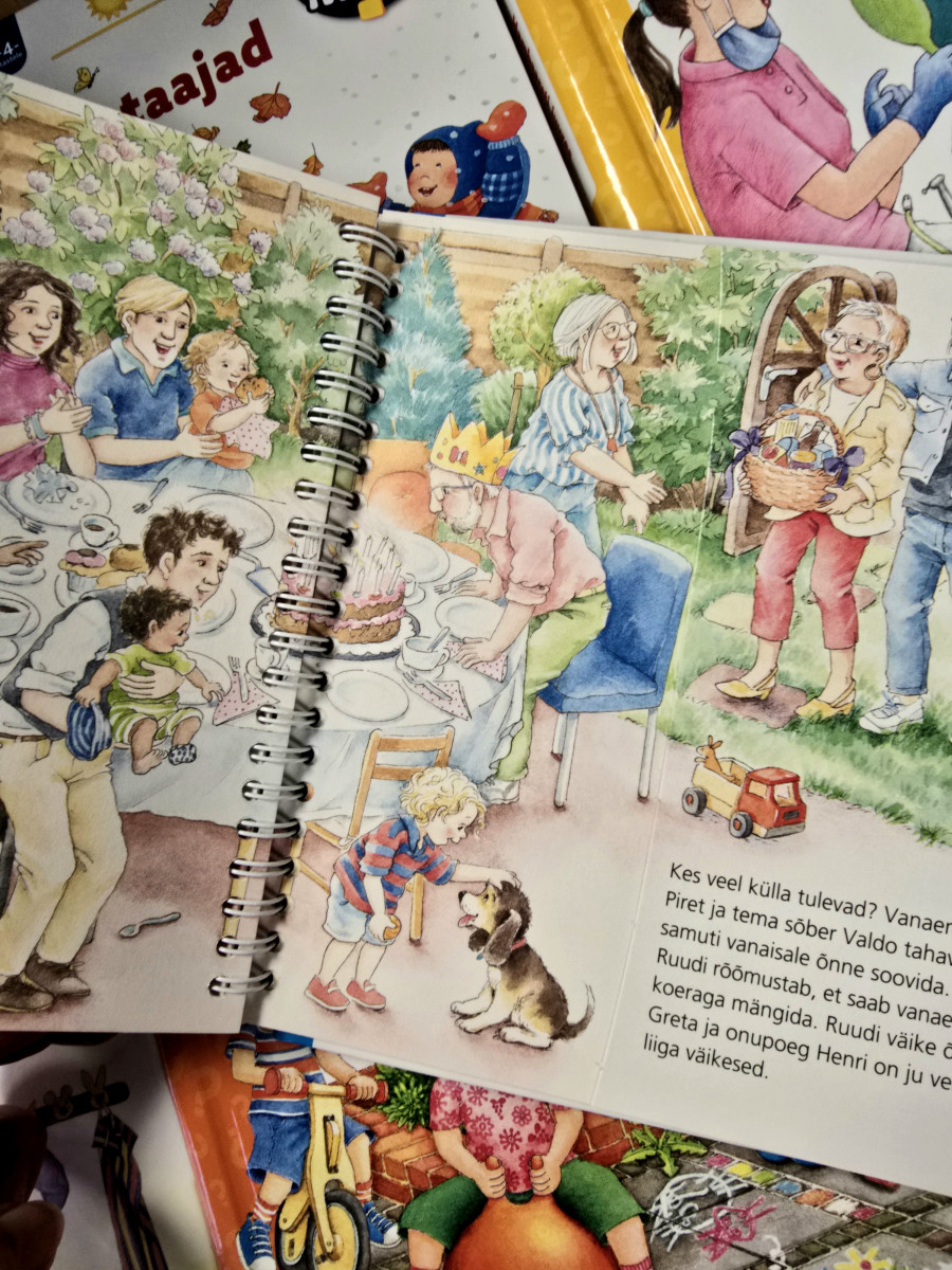 Klapiraamat "Meie pere" – hariv ja mänguline raamat peresuhete mõistmiseks.