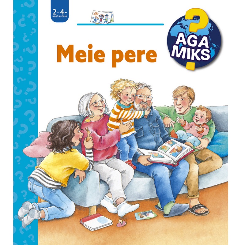 Klapiraamat "Meie pere" – hariv ja mänguline raamat peresuhete mõistmiseks.