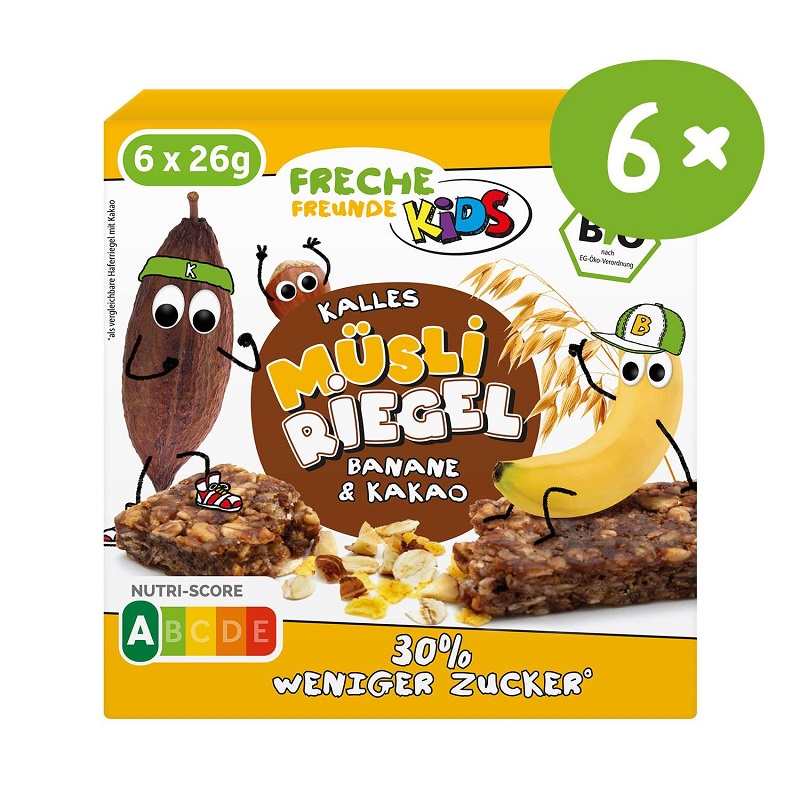 Tervislikumad müslibatoonid ja snäkid lastele.