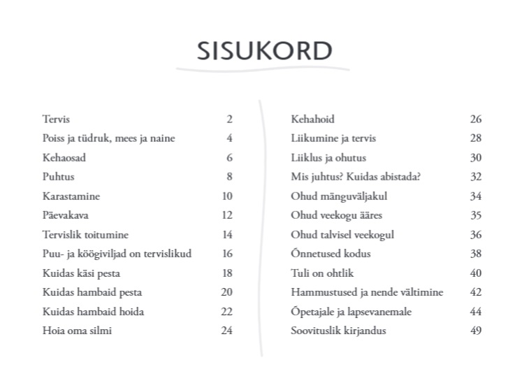 Tööraamat „Valmistume Kooliks: Terviseraamat. Tervis ja Ohutus“ – praktiline ja kaasahaarav õppevahend koolieelikutele.