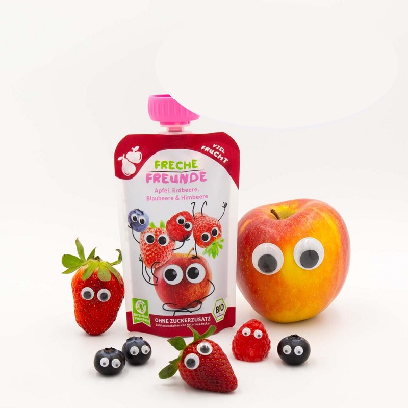 Ilma lisatud suhkruta tervislikumad toidutuubid ja püreed lastele.