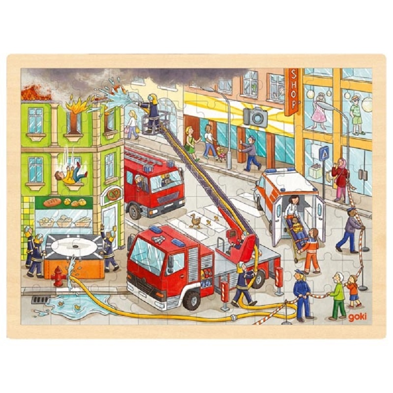 Goki puidust pusle õppimiseks ja peenmotoorika arendamiseks