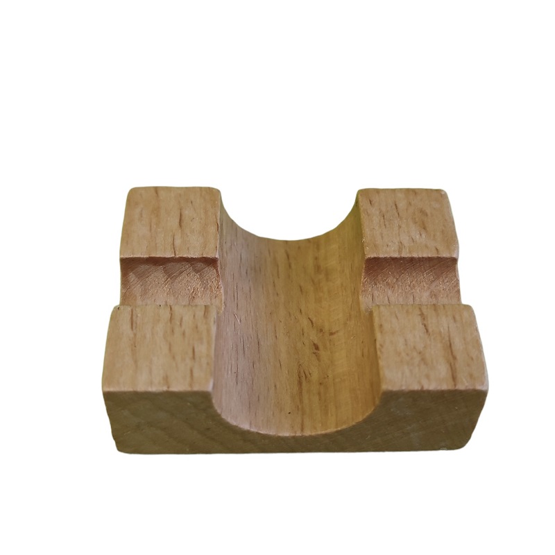 Puidust pliiatsi- ja pintslihoidja kunstivahend Montessori pedagoogikast