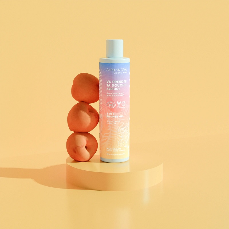 orgaaniline Alphanova looduslik ja ohutu dušigeel lastele