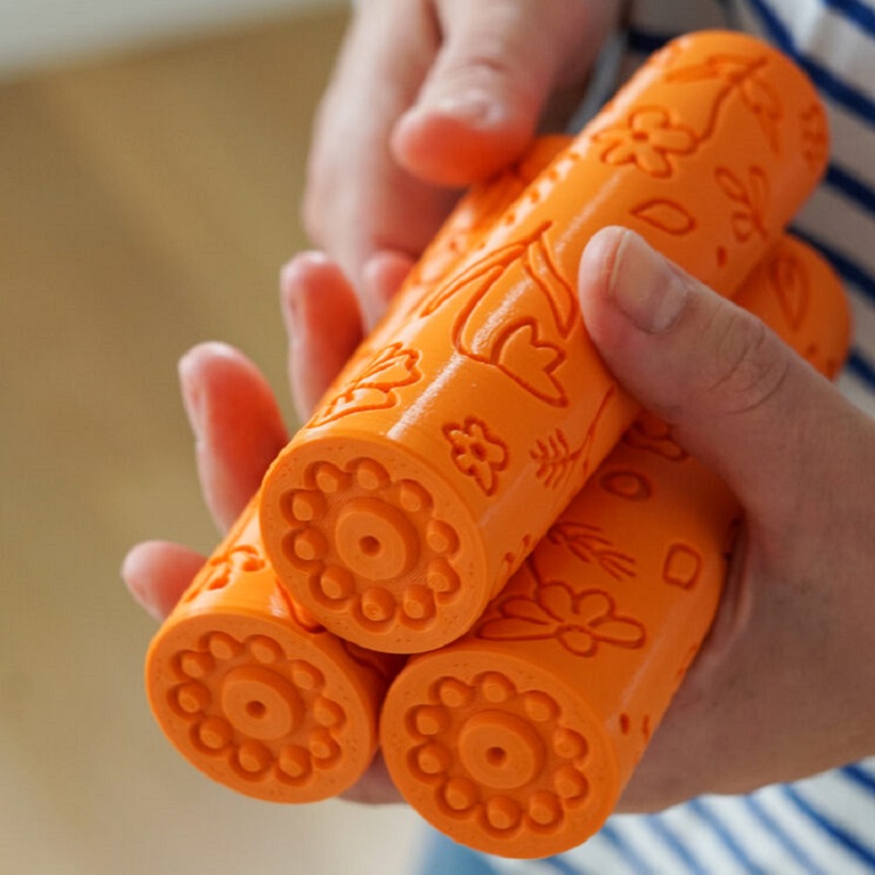 Lastele mõeldud mustriga mustrirull voolimismassi jaoks