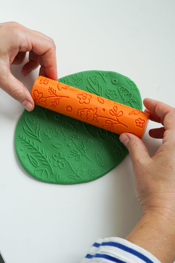 Lastele mõeldud mustriga mustrirull voolimismassi jaoks