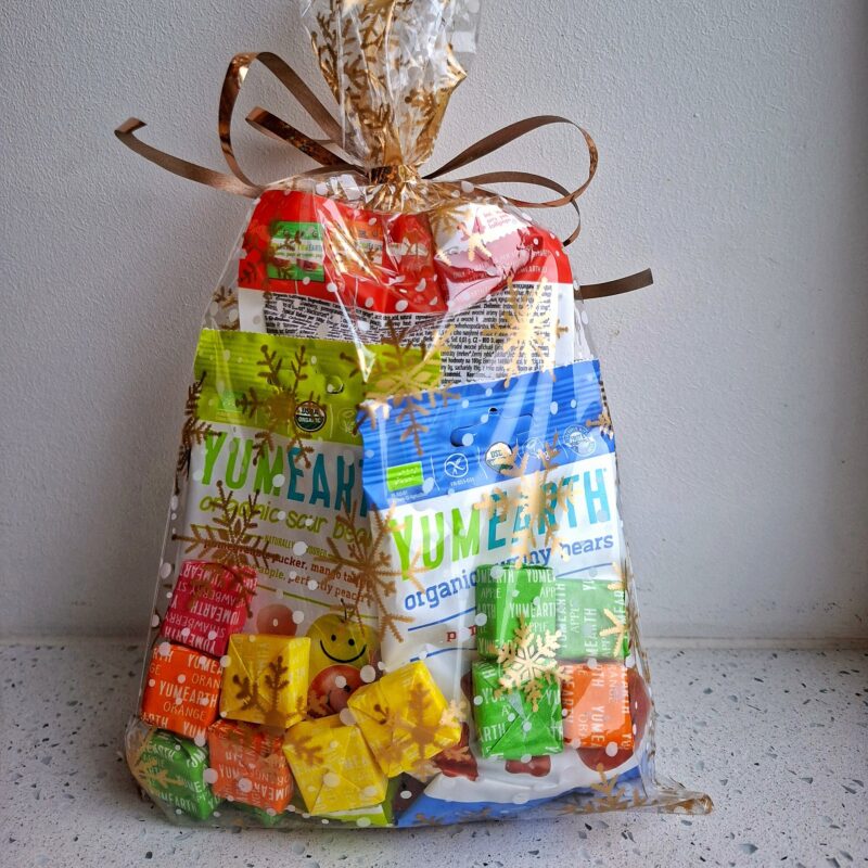 Kingipakk / sussikommid - mahe ja kunstlike lisanditeta YumEarth ja JOM maiustustega tervislikum kommikott