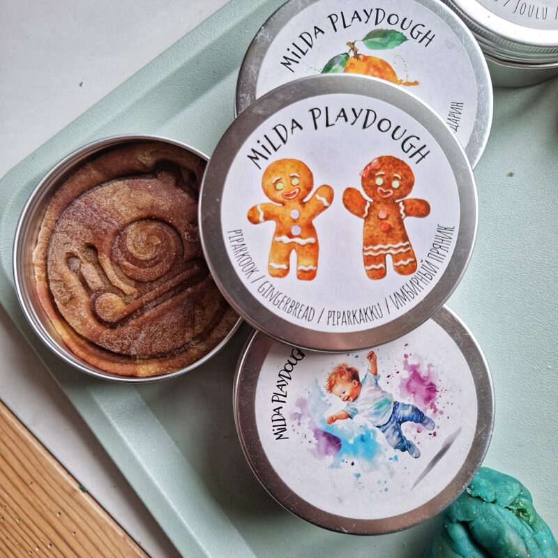 Looduslik plastiliin - lõhnav piparkook