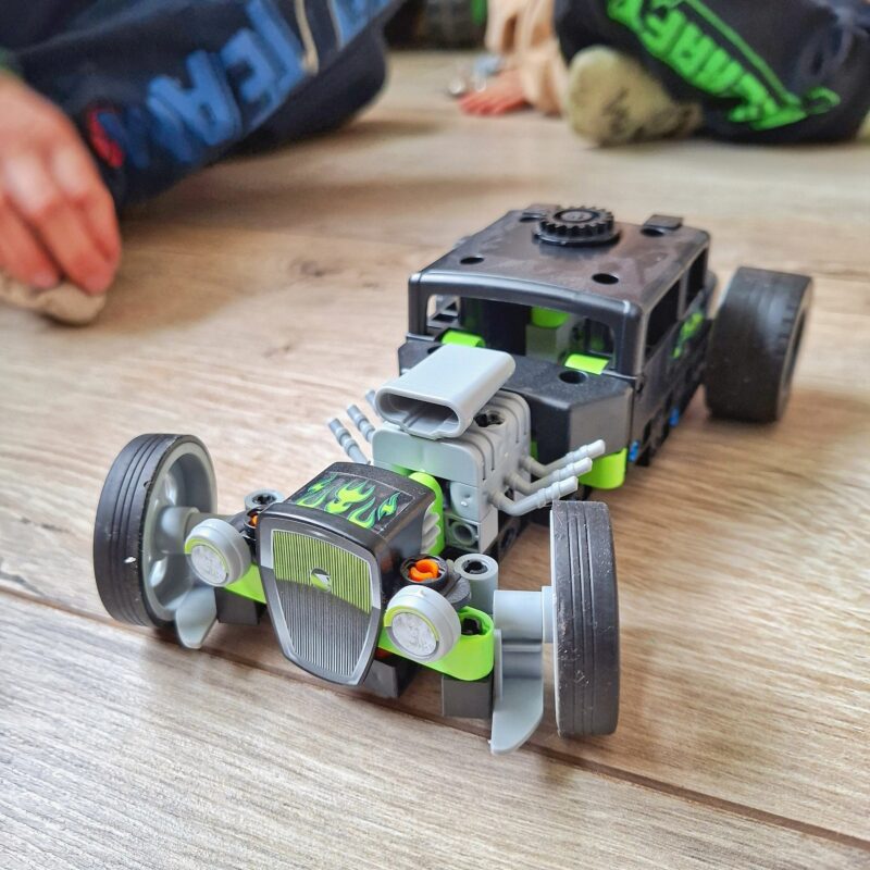 2in1 konstruktor „Hot Rod ja võidusõiduauto“