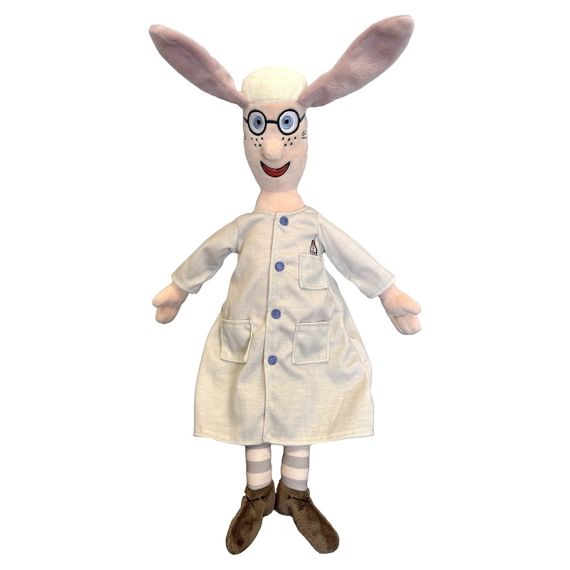 Multifilm Lotte tegelaskuju doktor Ave pehme mänguasi – sobib kaisuks ja peenmotoorika arendamiseks