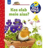 Laste klapiraamat „Aga miks? Kes elab meie aias?“