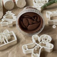 Looduslik ja ohutu MICI plastiliinivorm ja piparkoogivorm Looduslik ja ohutu MICI plastiliinivorm ja piparkoogivorm