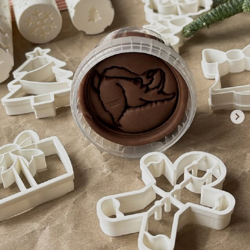 Looduslik ja ohutu MICI plastiliinivorm ja piparkoogivorm