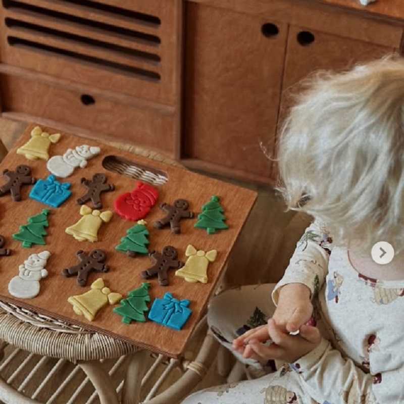 Looduslik ja ohutu MICI plastiliinivorm ja piparkoogivorm