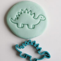 MĪCI kinkekomplekt dinosaurused kolme loodusliku plastiliini, rulli ja vormidega
