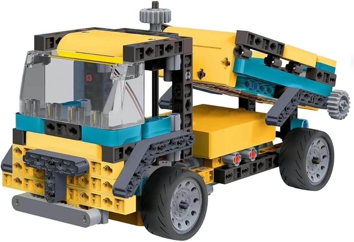 Clementoni 20in1 konstruktor – betooniseguri STEM komplekt Motoriseeritud ehitusmasinate konstruktor lastele