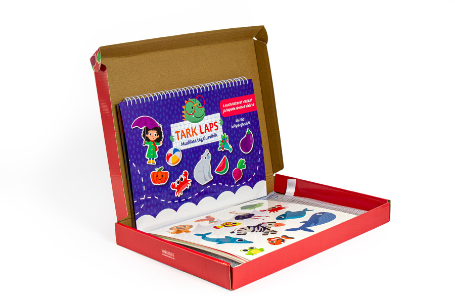 Mahukas tegeluskohver õppevahend krõpskleepsude