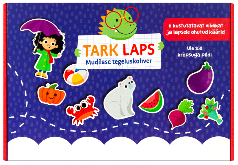 Mahukas tegeluskohver õppevahend krõpskleepsude