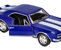 Metallist Camaro Z 1967 mudelauto – tagasitõmmatav mootor Realistlik die-cast Camaro mänguauto skaalas 1:37