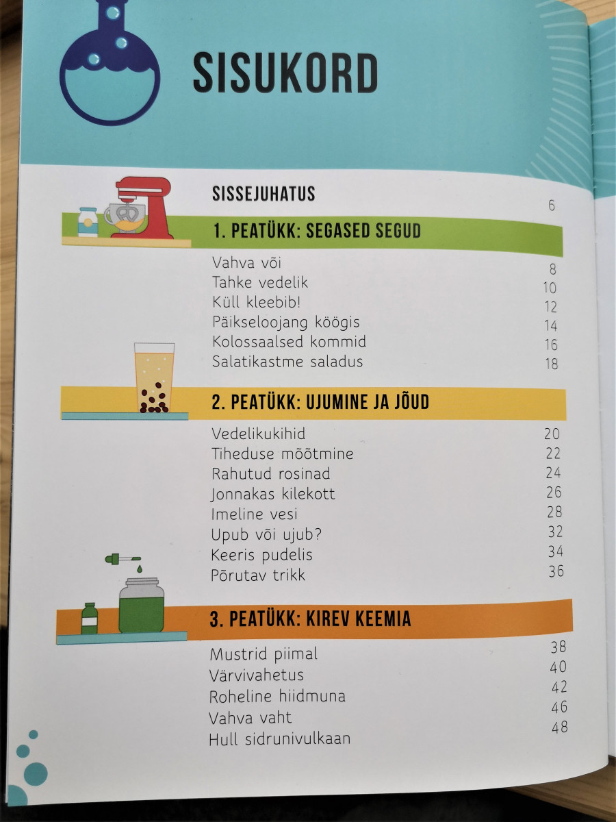 Põnev ja hariv teaduskatsete raamat