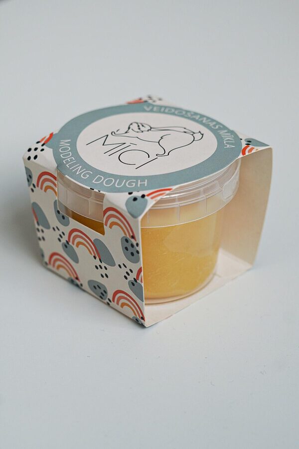 MĪCI ohutu, looduslik ja naturaalne plastiliin 120 g