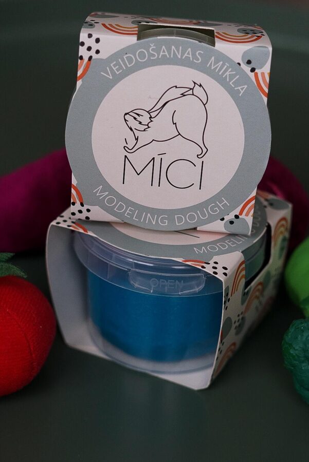 MĪCI ohutu, looduslik ja naturaalne plastiliin 120 g