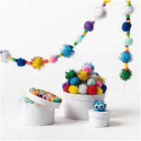 DIY meisterdamiskomplekt lastele – 100 osa • Loov meisterdamise komplekt värviliste materjalidegaDIY meisterdamiskomplekt lastele – 100 osa • Loov meisterdamise komplekt värviliste materjalidega