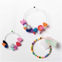 DIY meisterdamiskomplekt lastele – 100 osa • Loov meisterdamise komplekt värviliste materjalidega