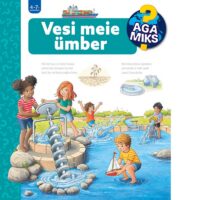Realistliku sisuga klapiraamat papplehtedega "Aga miks? Vesi meie ümber"