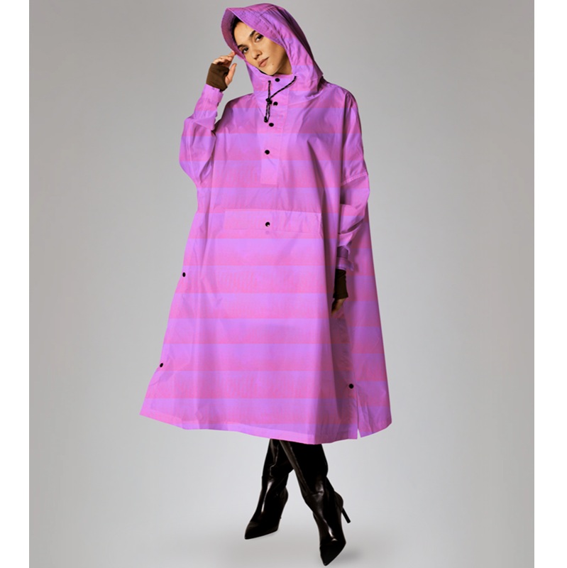Rainkiss kokkupandav ja stiilne vihmakeep ja vihmamantel – veekindel poncho