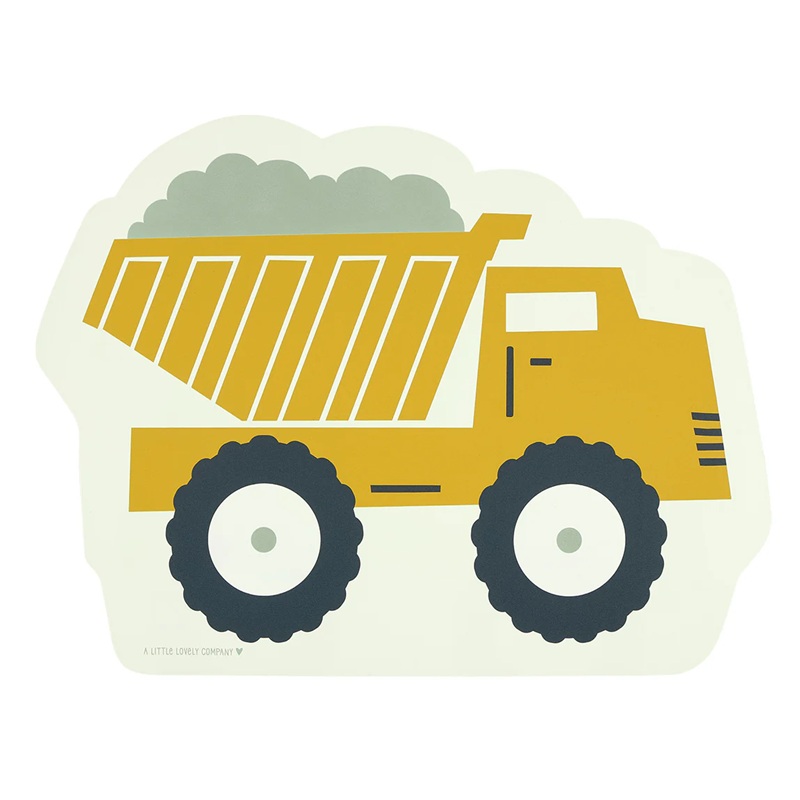 A Little Lovely Company lauamatt vinüülist 45x34 cm