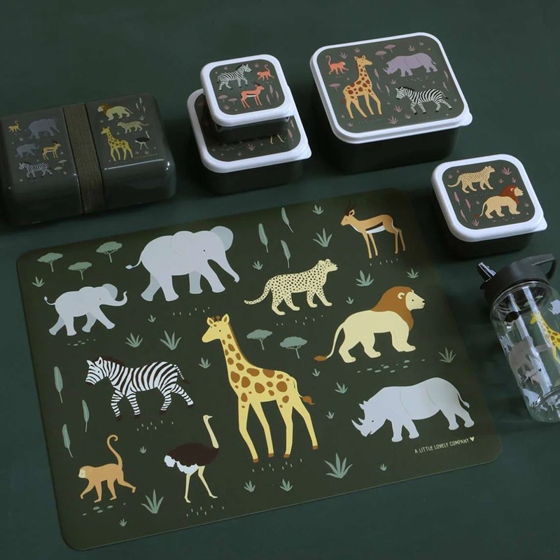 A Little Lovely Company lauamatt vinüülist 45x34 cm