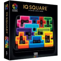 Kaasaskantava karbiga SmartGames Deluxe IQ Ruut loogikamäng
