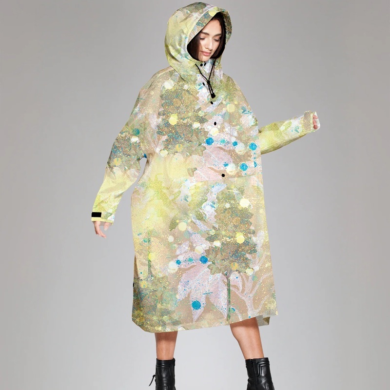 Rainkiss kokkupandav ja stiilne vihmakeep ja vihmamantel – veekindel poncho