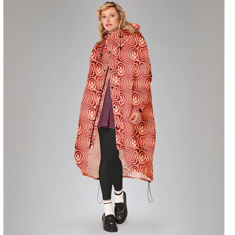 Rainkiss kokkupandav ja stiilne vihmakeep ja vihmamantel – veekindel poncho