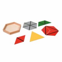 Montessori Constructive Triangles ehituskolmnurgad tasapinnalise geomeetria õppimiseks Montessori Constructive Triangles ehituskolmnurgad tasapinnalise geomeetria õppimiseks